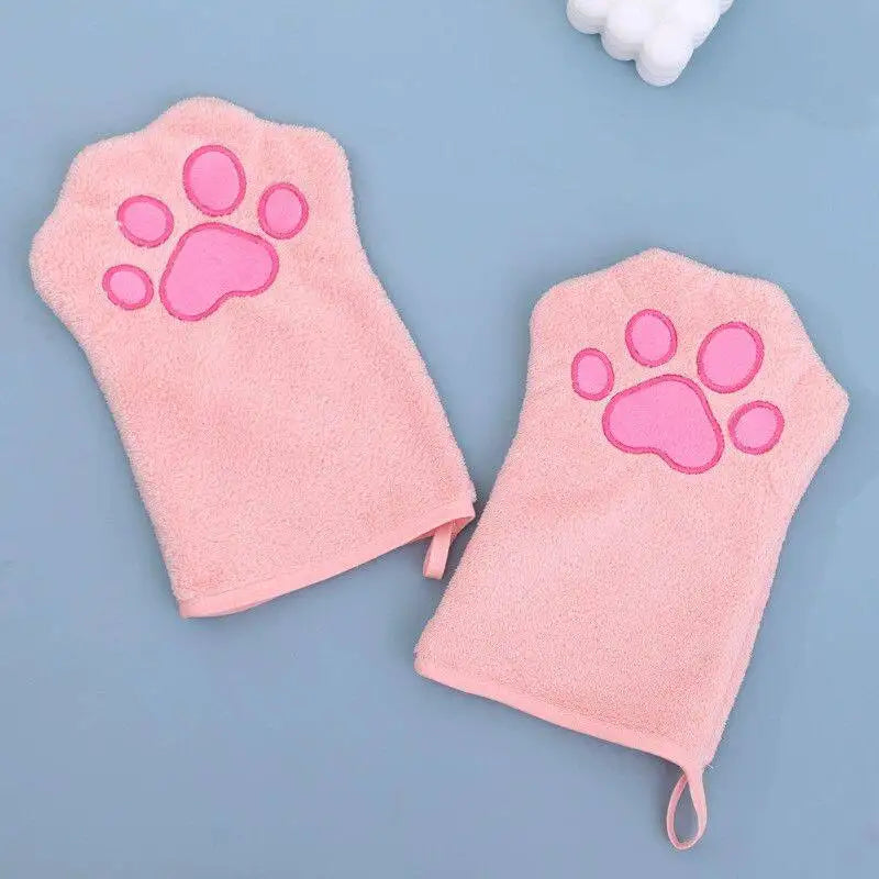 Multicolor QuickDrying Pet Grooming Gloves - MyPetDollar.com