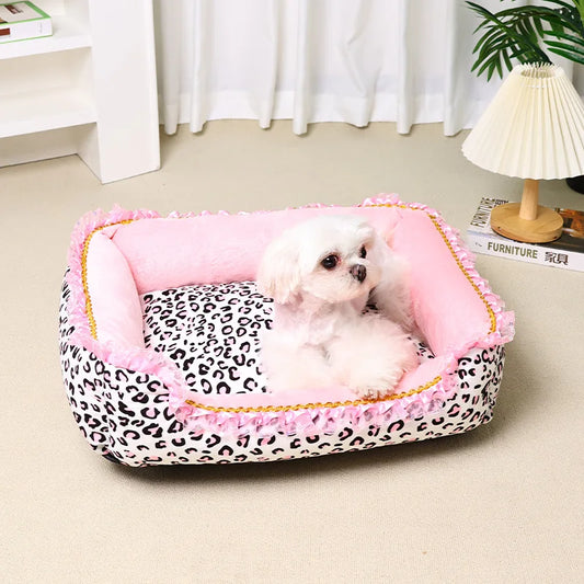 Korea Style,Princess Dog Cat Bed,Pink - MyPetDollar.com