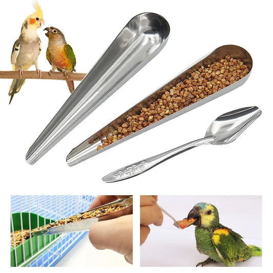 Bird Feeding Spoon Pet Bird Parrot Bird Cage - MyPetDollar.com