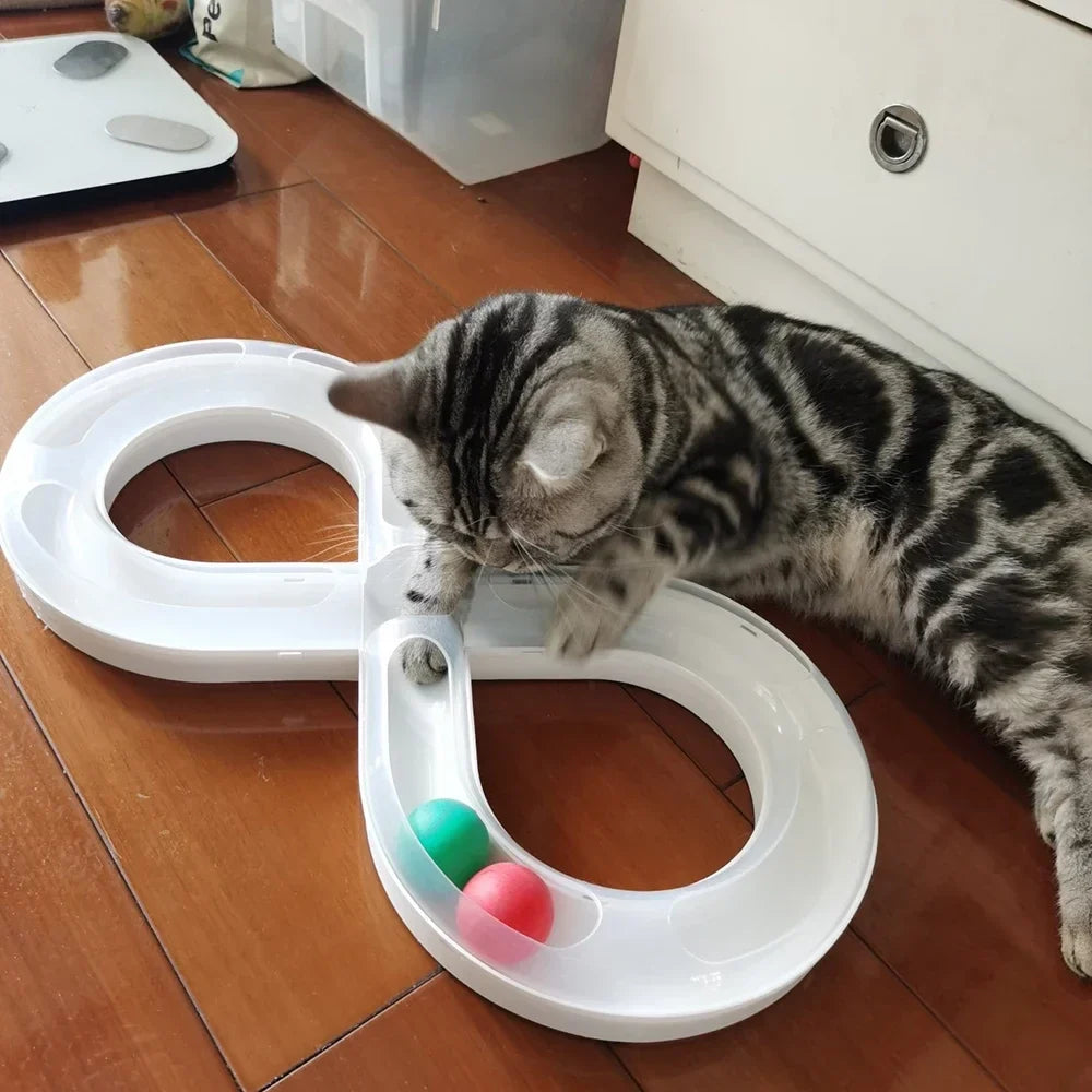 Household Cat Toy Turntable Cat Teasing Set - MyPetDollar.com