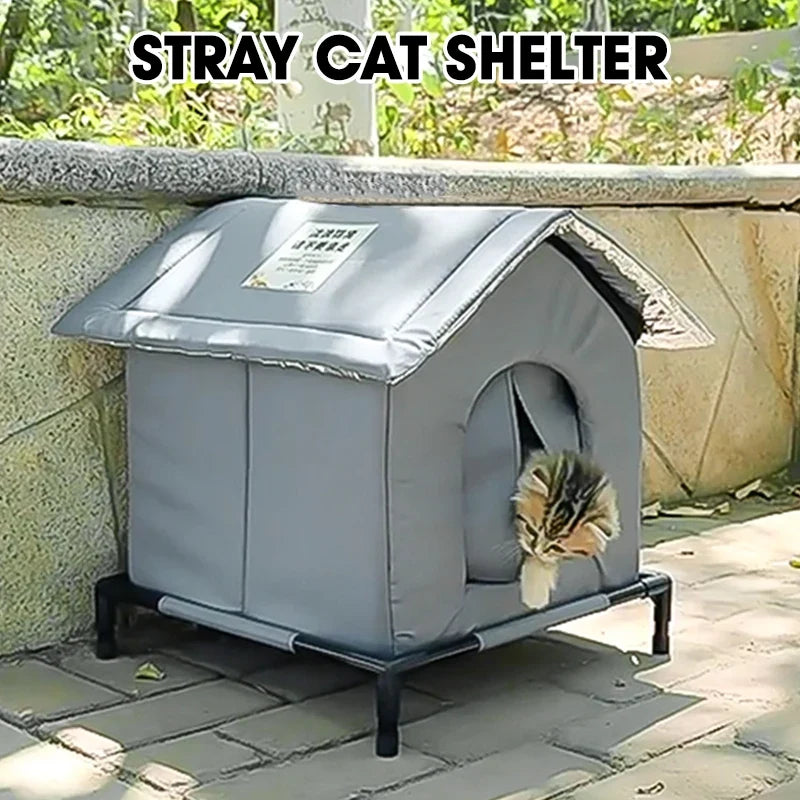 Waterproof Outdoor Pet House Thickened Cat - MyPetDollar.com