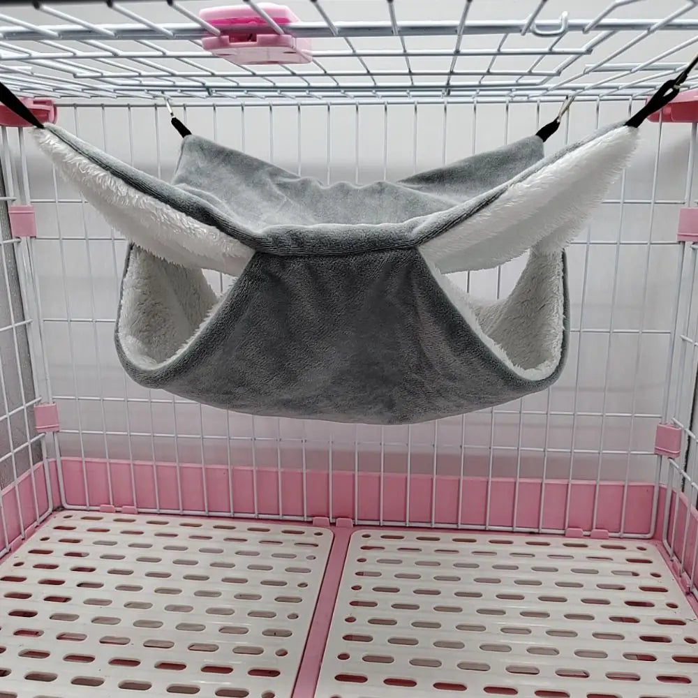 Pet Warm Bed Double-layer Hamster Hammock - MyPetDollar.com