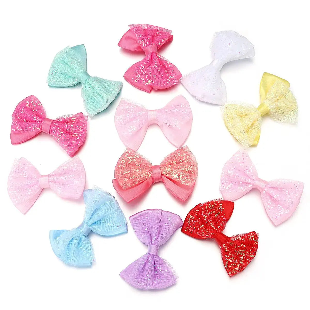 5/10pcs Sweet Lace Dog Hairbows Dog Bows - MyPetDollar.com