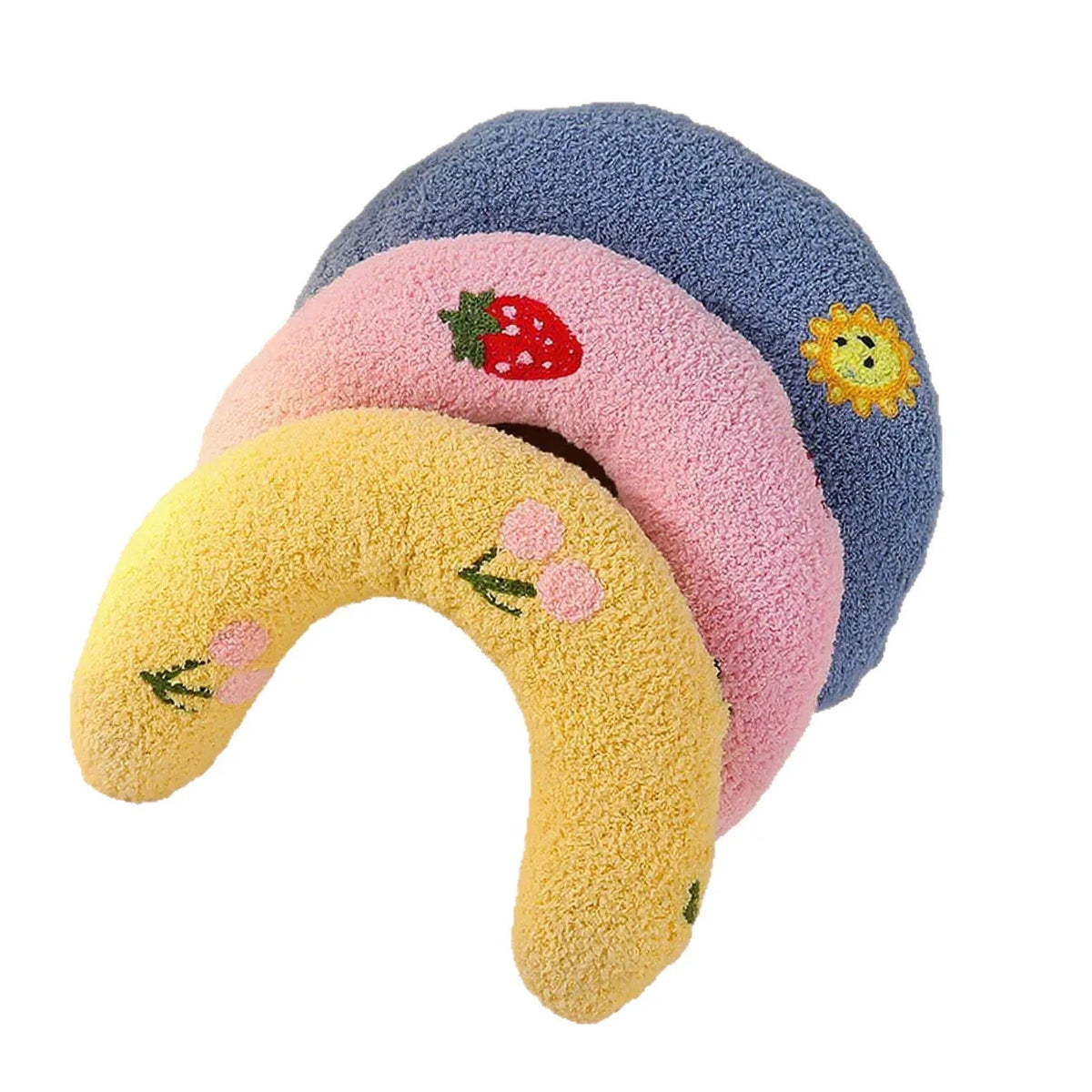 Plush Pet U-shaped Neck-Supporting Sleeping - MyPetDollar.com
