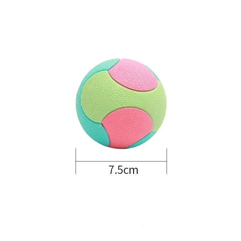 Interactive Solid Rubber Dog Balls for Virtually Indestructible Pet – 3 Colors