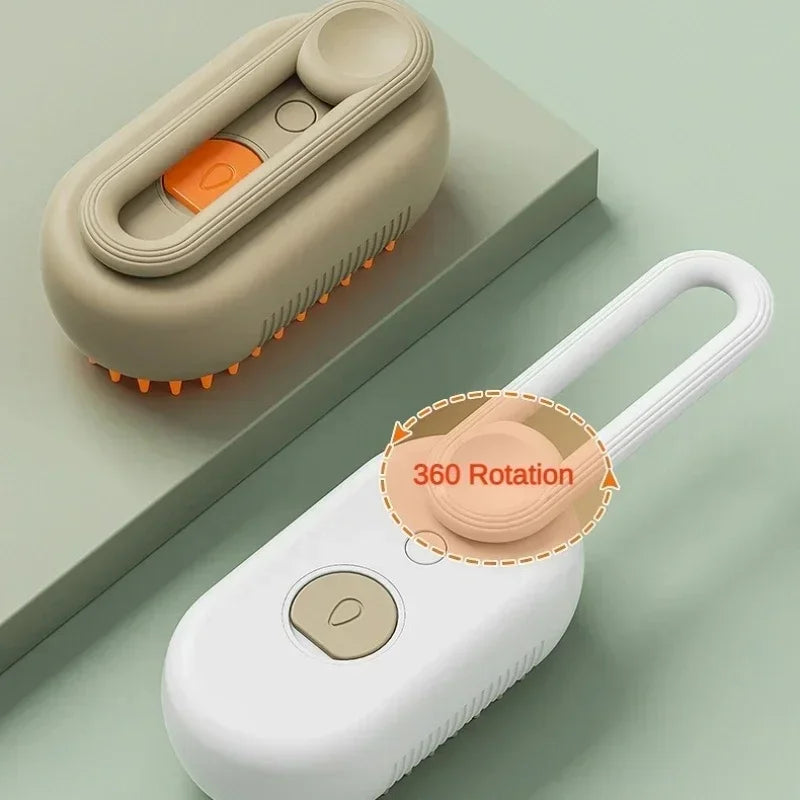 Cat Dog Pet Spray Massage Brush 3 in 1 One - MyPetDollar.com