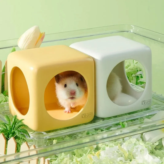 Ceramic Hamster Tunnel Nest Bite Resistant - MyPetDollar.com