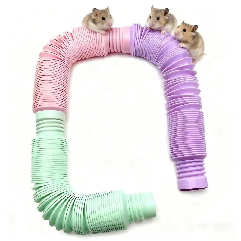 Fun Small Pet Hamster Ferret Rabbit Tunnel - MyPetDollar.com