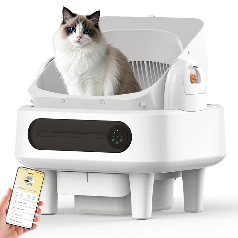 Automatic Cat Litter Box Self-Cleaning - App - MyPetDollar.com