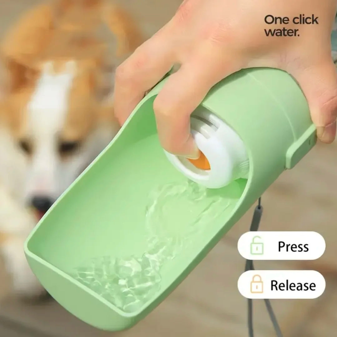 Pet Travel Water Bottle Portable with Food - MyPetDollar.com