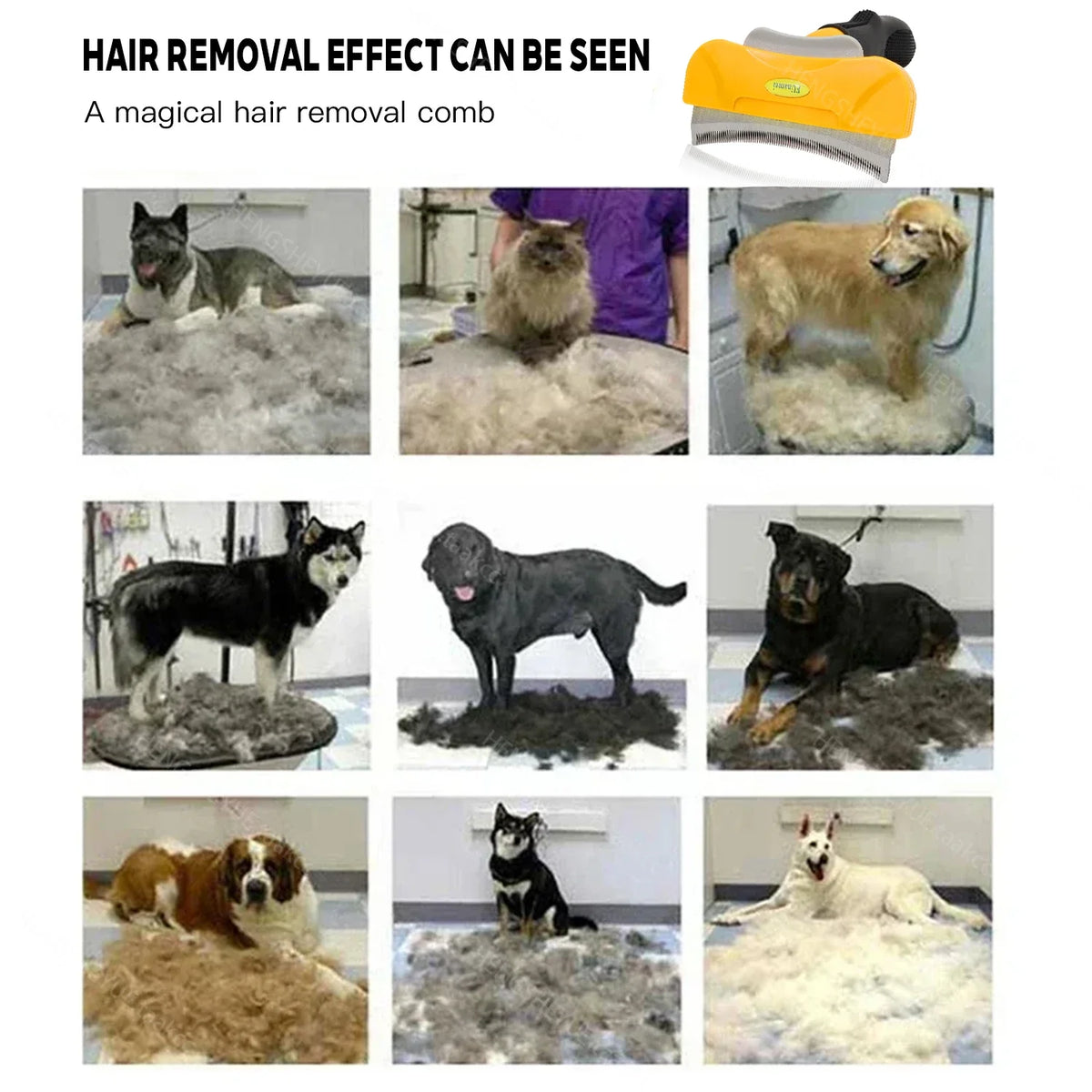 Cat Hair Removal Comb Cat Brush Pet Grooming - MyPetDollar.com