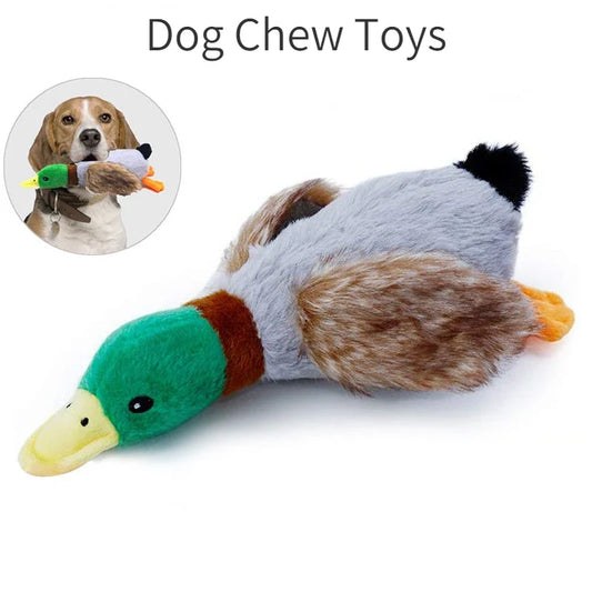 Dog Chew Toys Cute Plush Duck Sound Toy - MyPetDollar.com