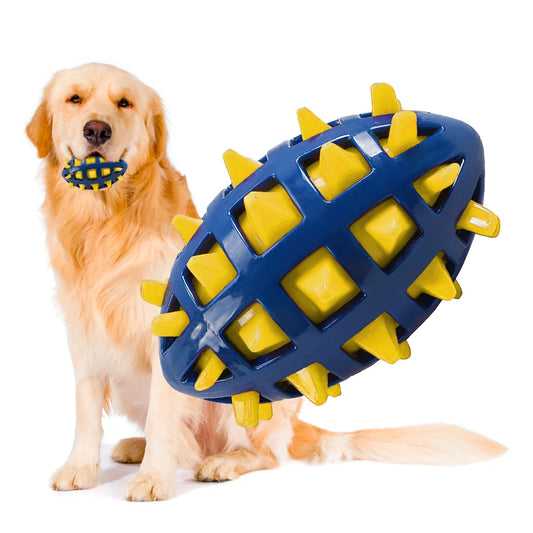 Squeaky Puppy Ball Toy Interactive Rubber - MyPetDollar.com