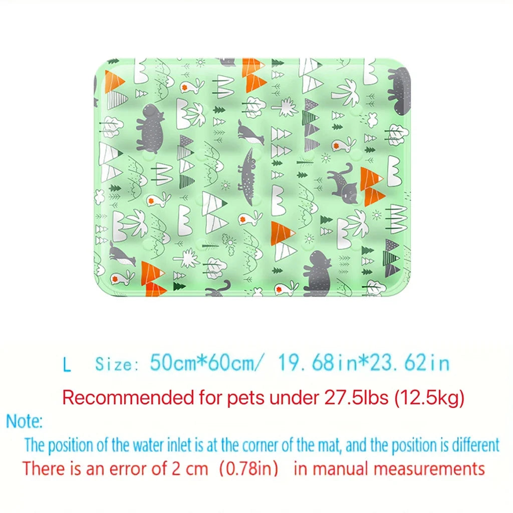 Cute Floor Mat Cool Pet Cooling Mat Self - MyPetDollar.com
