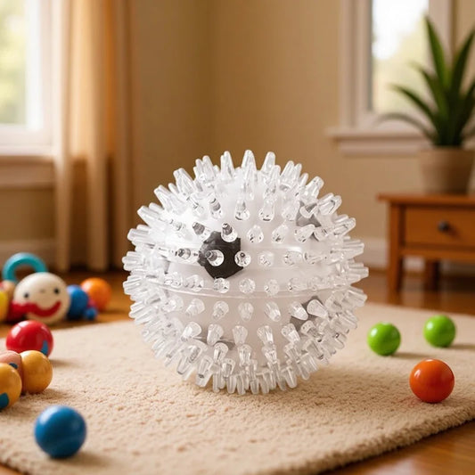 Spiky Dog Toy Ball Self-Playing Boredom - MyPetDollar.com