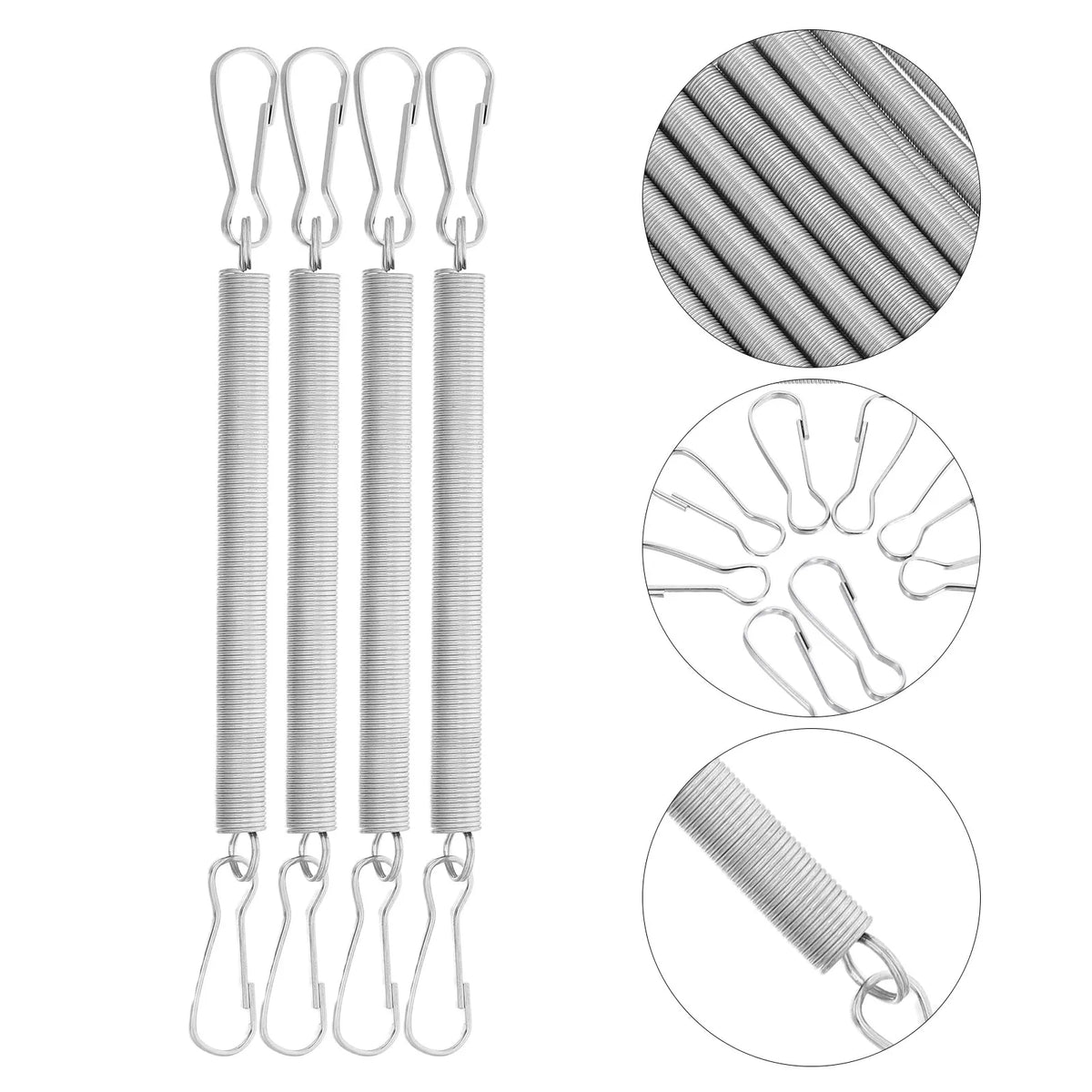 20Pcs Stainless Steel Cage Spring Fasteners - MyPetDollar.com