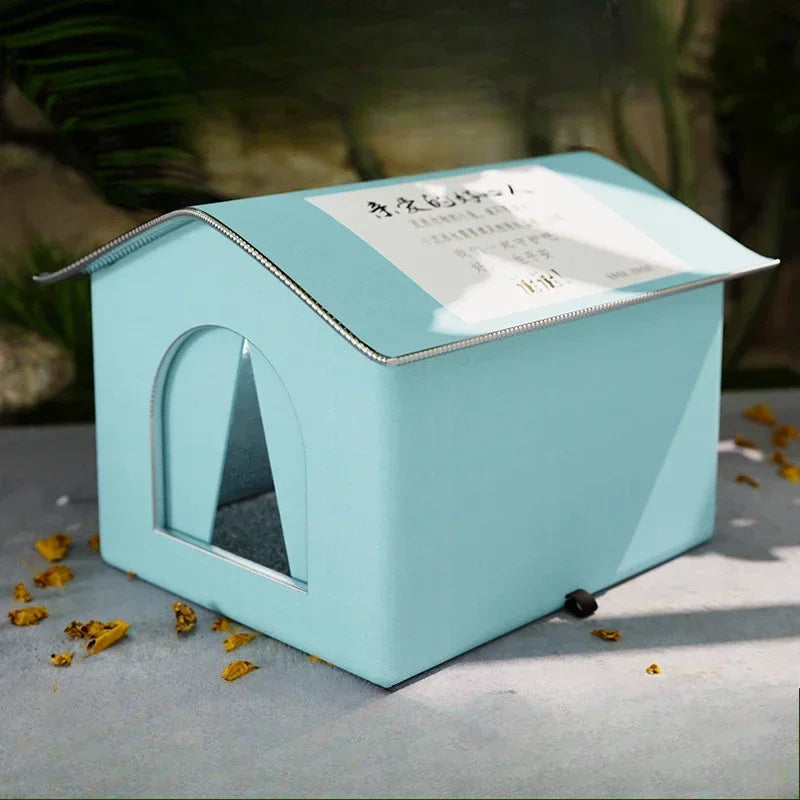 High Quality Oxford Cloth Outdoor Cat House - MyPetDollar.com