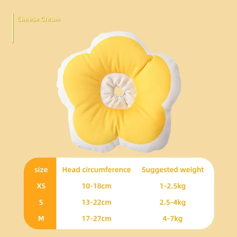 HOOPRT Cat Flower Elizabeth Cotton Neck Pet - MyPetDollar.com
