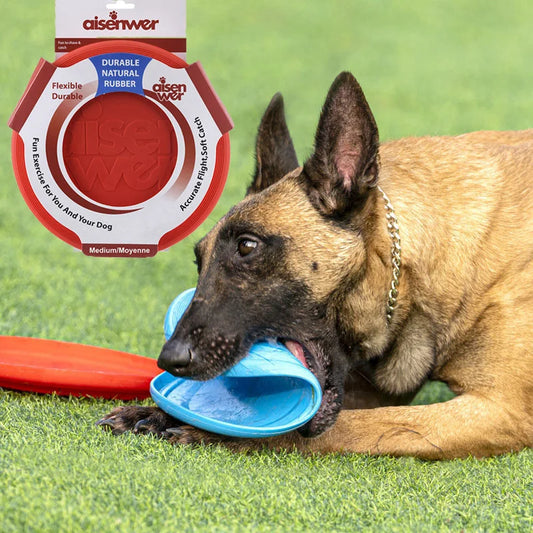 Dog Flying Disc Silicone Game Flying Discs - MyPetDollar.com