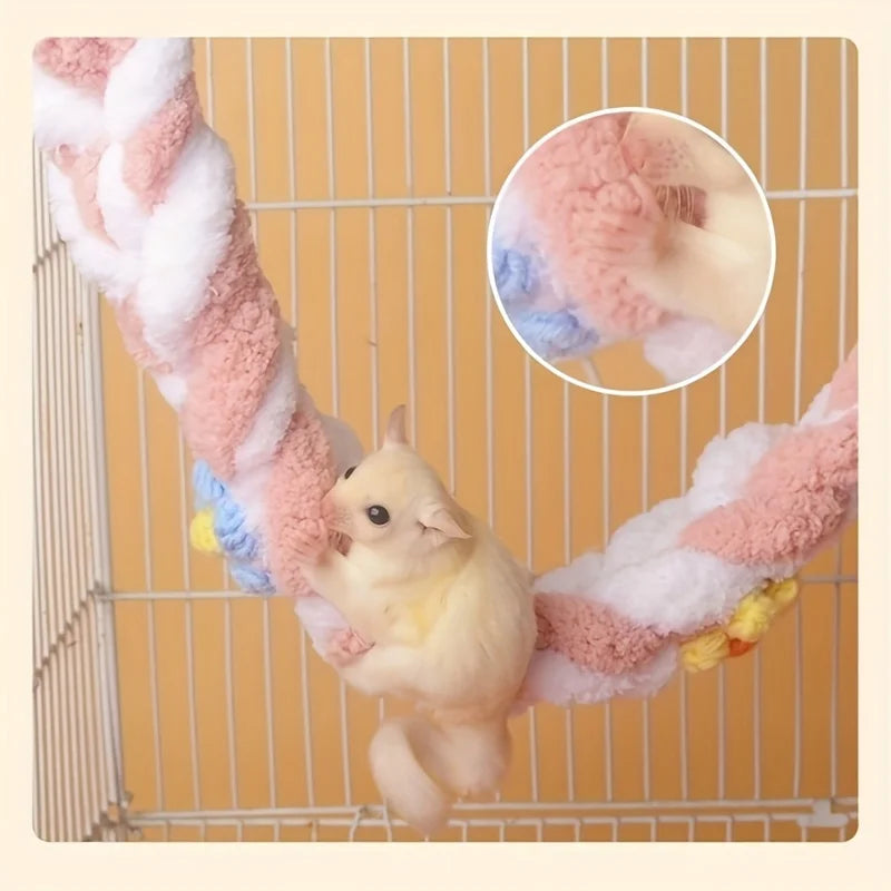 Cotton Rope Hamster Hanging Swing Chew - MyPetDollar.com