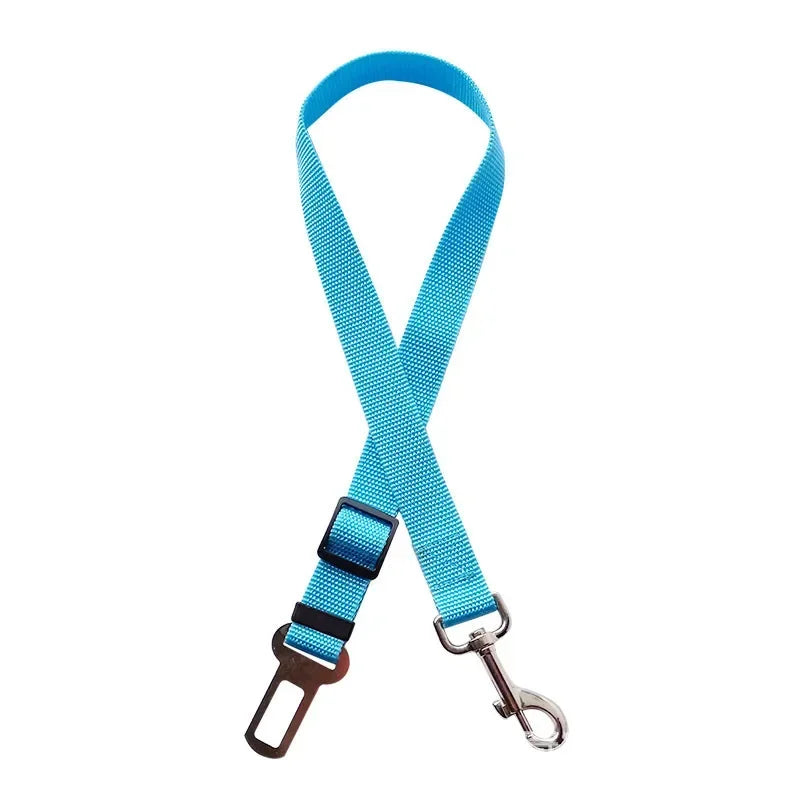 Nylon Dog Seat Belt, Car Adjustable Seatbelts, Durable