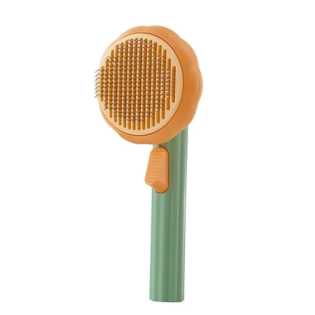 Pumpkin Cat Brush Comb for Pet Grooming Removes Loose