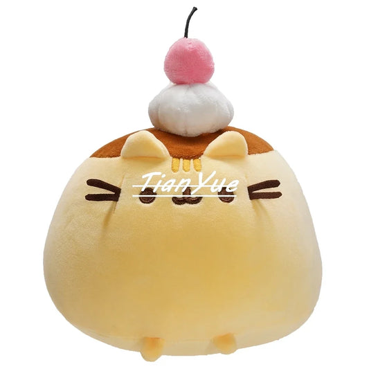 Cute Animal Pudding Cats soft Stuffed Pussy - MyPetDollar.com