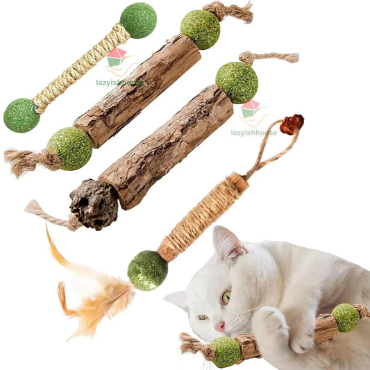 1pc Cat Cleaning Teeth Pure Natural Catnip - MyPetDollar.com
