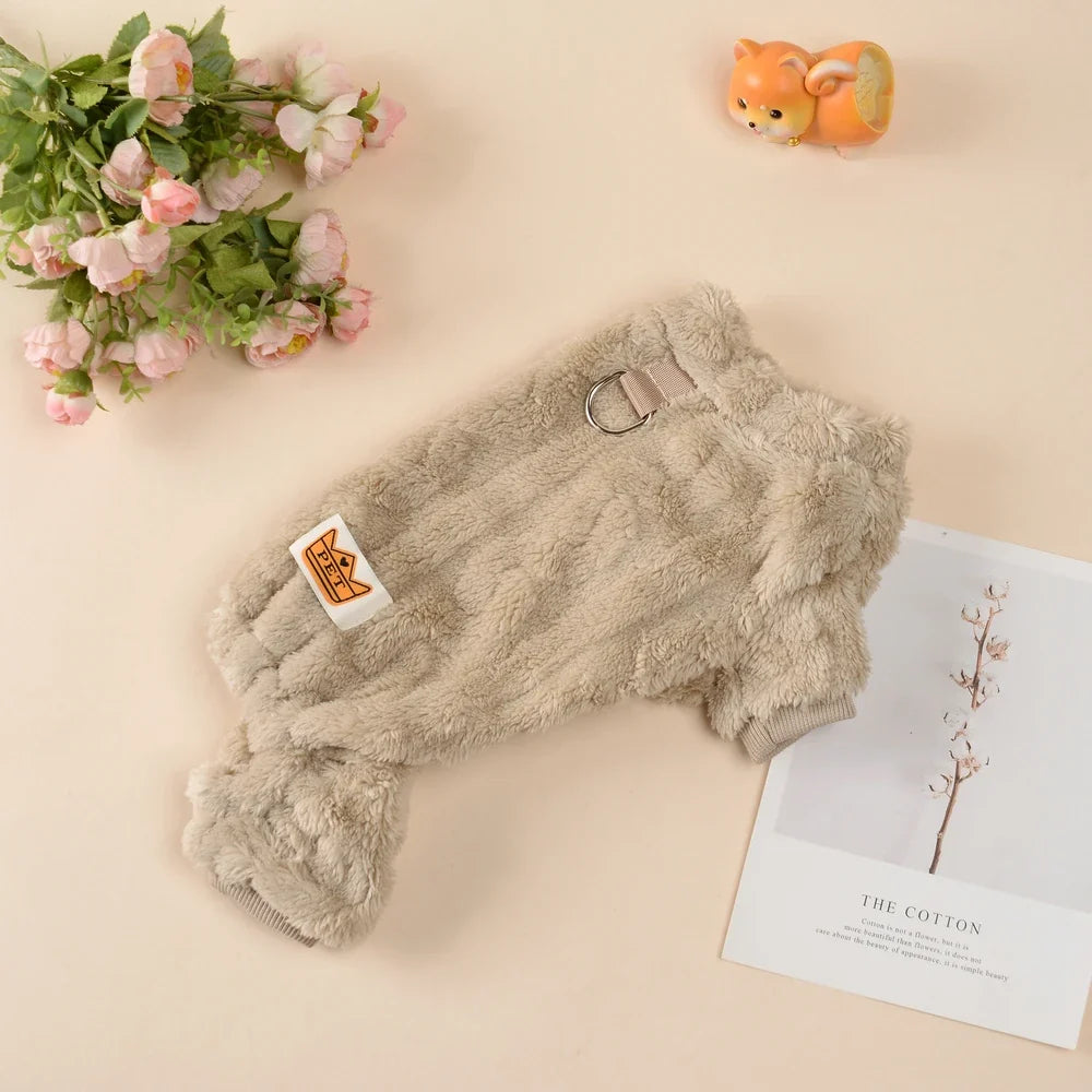 Soft Dog Clothes For Winter Warm Puppy - MyPetDollar.com
