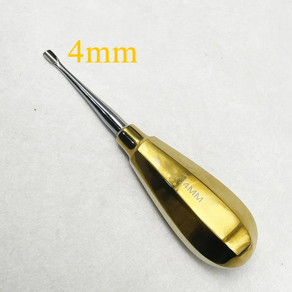 Dog & Cat Short Handle Dental Elevator Straight Winged – 10 Colors