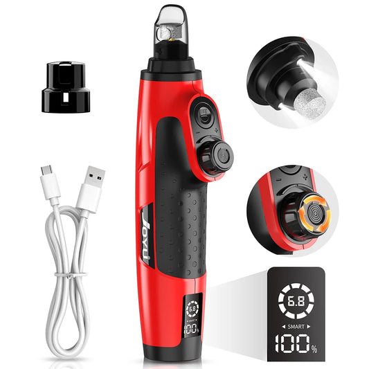 JOYU Rechargeable Dog Nail Grinder with LED - MyPetDollar.com
