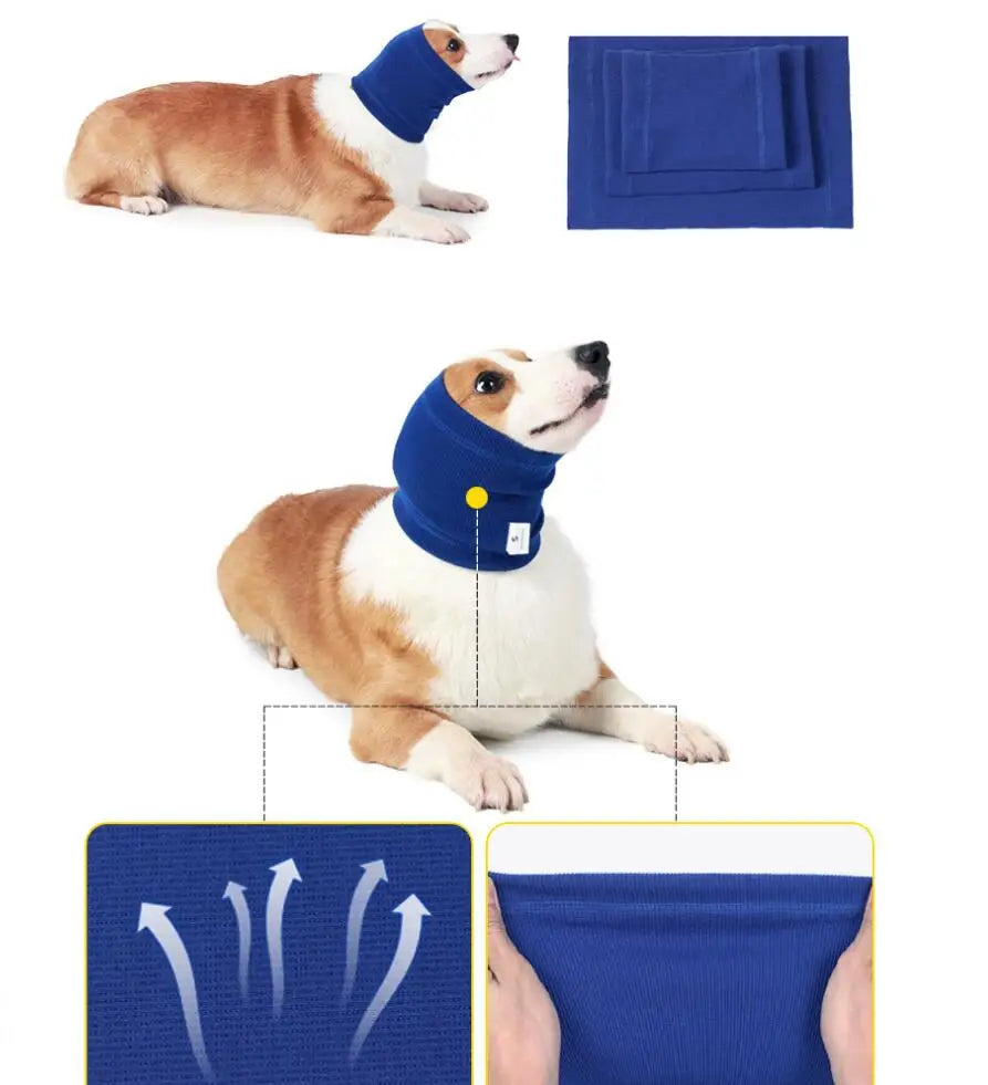 Ear Muffs for Dogs and Cats Snood for Neck - MyPetDollar.com