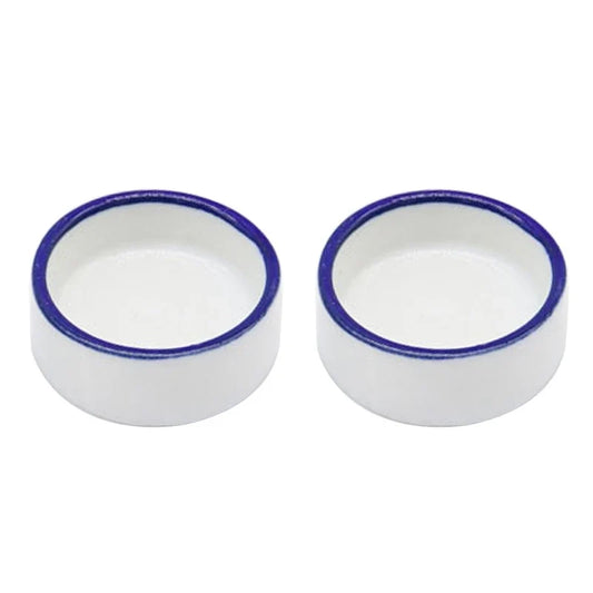 Ceramic Reptile Bowl Spider Water Dish Round Food (3 colors)
