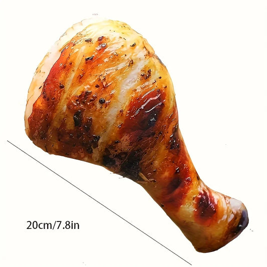 Realistic Chicken Leg Dog Chew Toy for Small - MyPetDollar.com