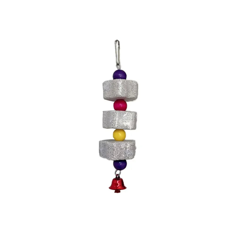 Parrot Chewing Plaything Bird Beak Grinding Stone – 6 Colors