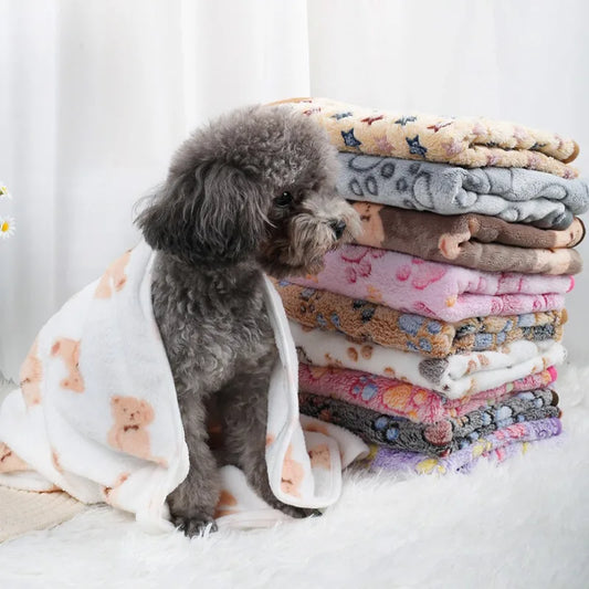 Soft Fluffy High Quality Pet Blanket Flannel - MyPetDollar.com