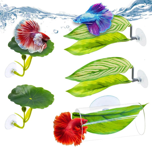 1 PC Betta Fish Hammock Soft Aquarium Decor - MyPetDollar.com