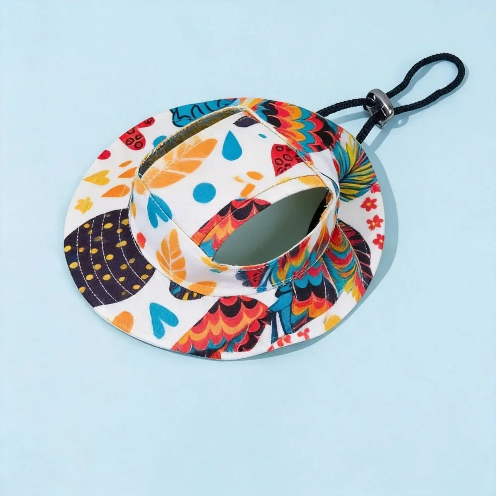 Summer Pet Cat Sun Hat Dog hat With Ear - MyPetDollar.com
