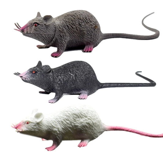 Fake Small Rat Lifelike Mouse Model Prop - MyPetDollar.com