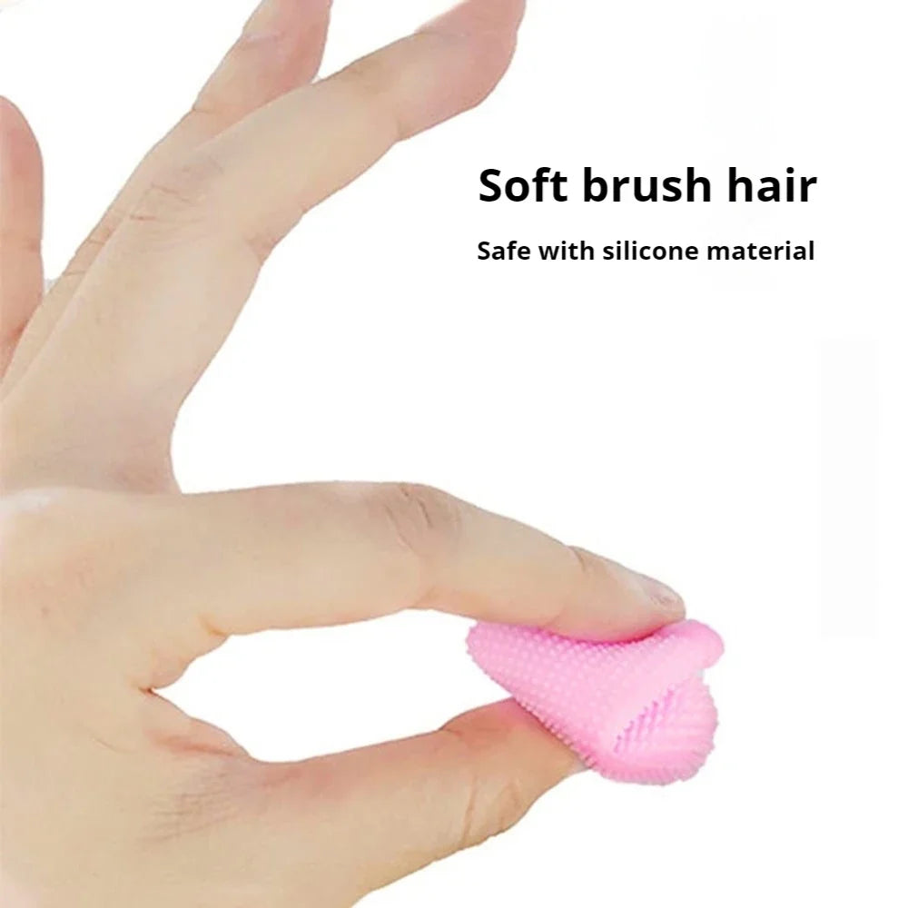 Pet Cats Dogs Silicone Brush Toothbrush - MyPetDollar.com