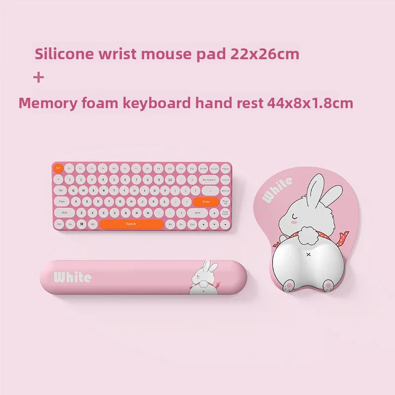 Kawaii Animals Style Girl Ergonomics Mouse - MyPetDollar.com