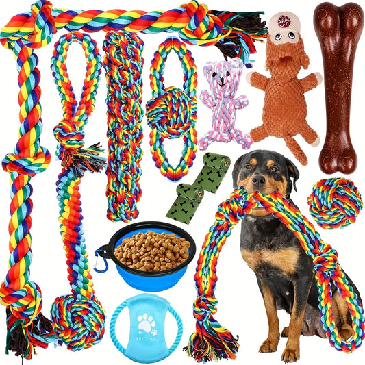 7pcs Durable Color Rainbow Blend Dog Leash - MyPetDollar.com