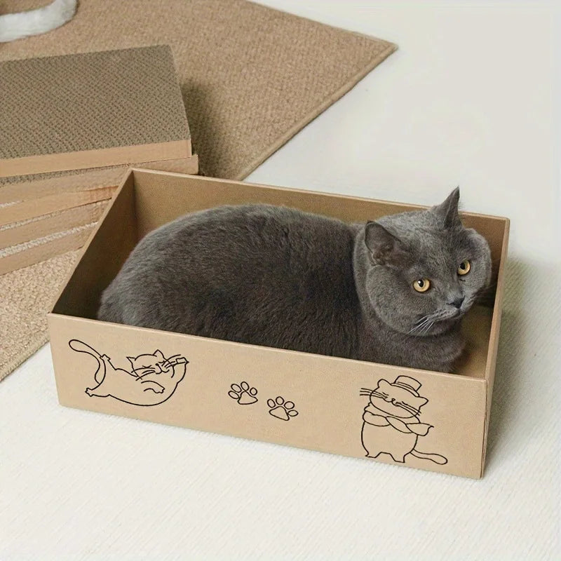 5pcs Corrugated Cardboard Cat Scratch Board - MyPetDollar.com