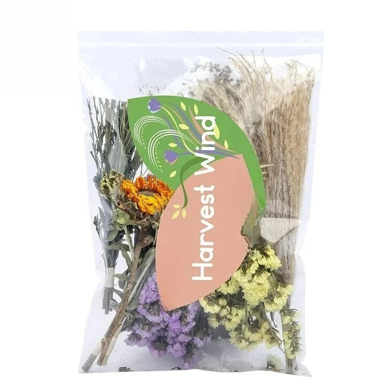 Natural Dried Flower Hamster Bedding Cage – 3 Colors