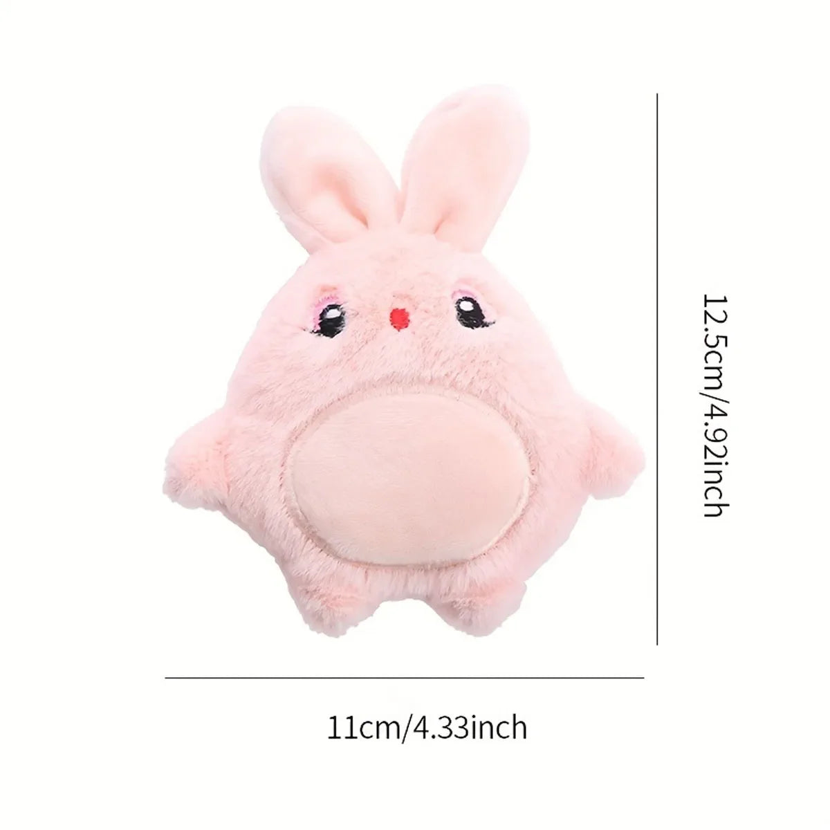 Soft Plush Doll Mouse Rabbit Cartoon Animal Cat & Dog Double Pet