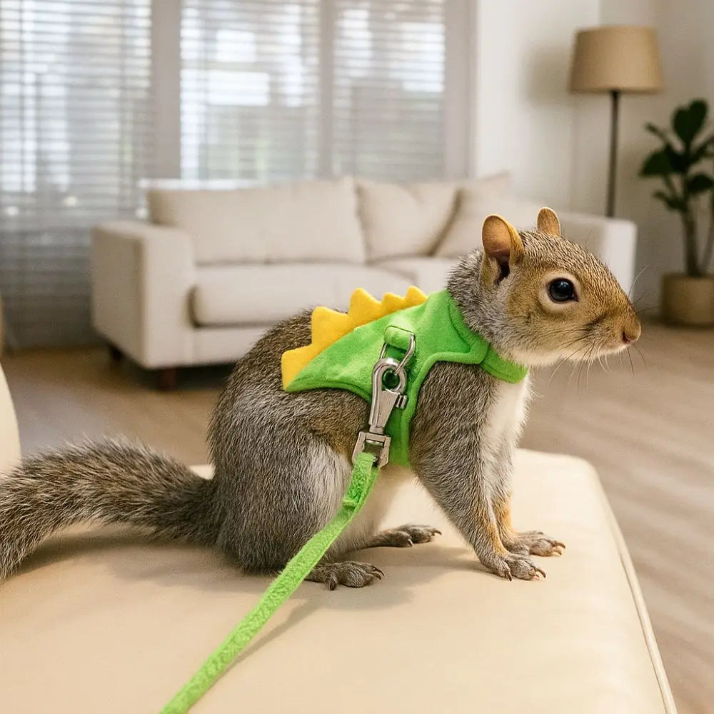 Soft Cartoon Ferret Vest Harness Adjustable - MyPetDollar.com