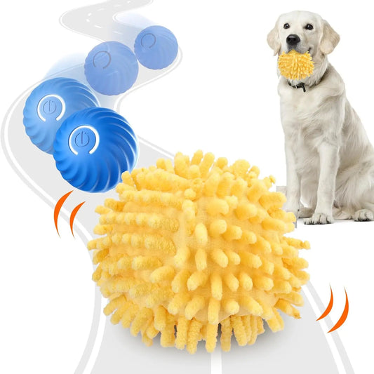 Interactive Dog Toys Moving Ball with Cover - MyPetDollar.com