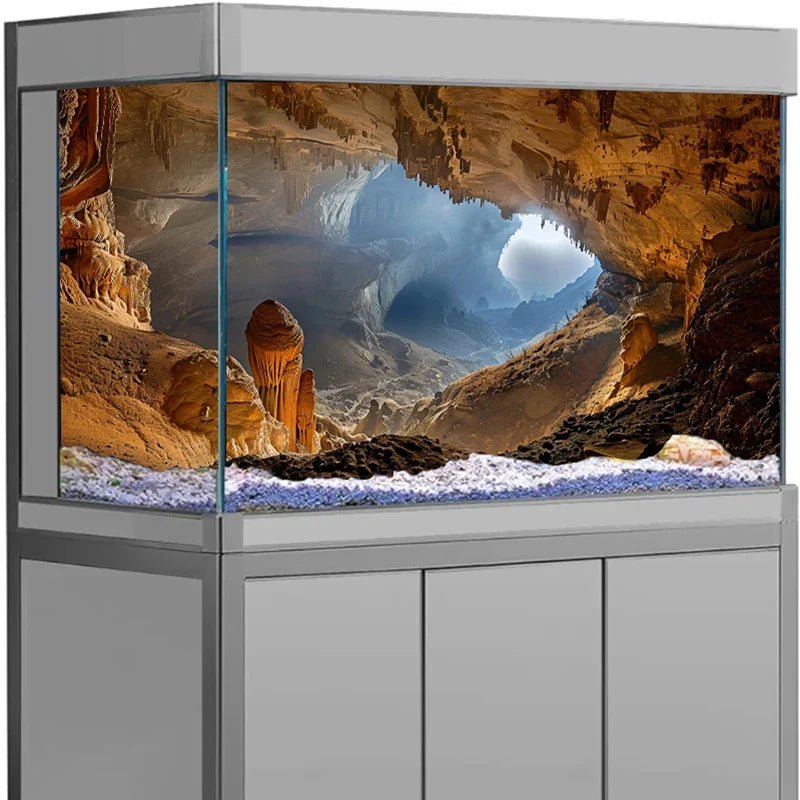 Fish Tank Decor Aquarium Background Sticker - MyPetDollar.com