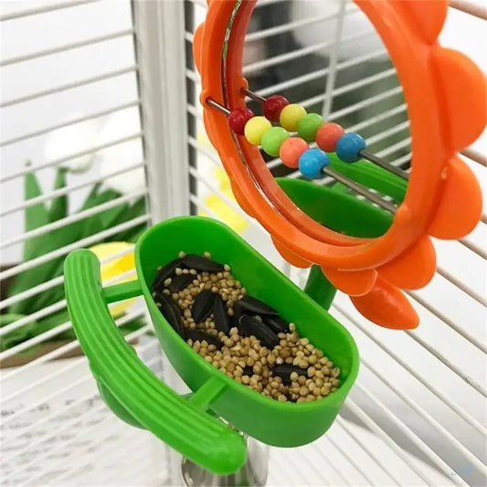 270F Hygienic Plastic Bird Bath Feeder - MyPetDollar.com
