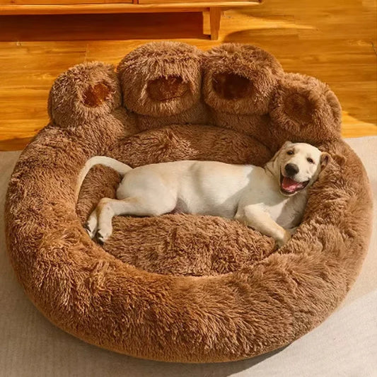Fluffy Dog Bed Large Pet Products Dogs Beds - MyPetDollar.com
